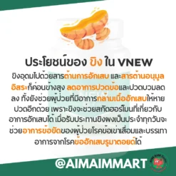 VNEW วีนิว ลดอักเสบ ปวดข้อ ปวดเข่า รูมาตอย์ SLE สะเก็ดเงิน มะเร็ง ภูมิแพ้ ชะลอวัย VONCE ไลโปโซม